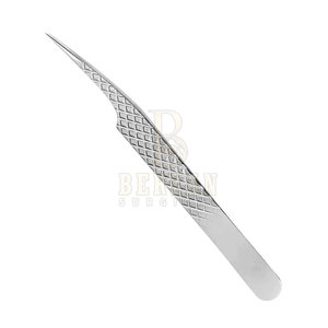 Pince à cils d'isolation de marque privée personnalisée en acier inoxydable de la meilleure qualité pour les extensions de cils - Product Image 3