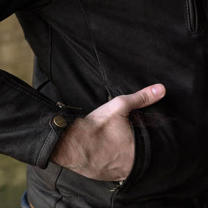 Chaqueta de Motociclista de Cuero para Hombre, Personalizada, con Protección, Transpirable, Resistente al Viento, Estampada, Tallas Grandes, Impermeable, de Secado Rápido, al Mejor Precio - Product Image 6