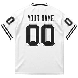 เสื้อยืดอเมริกันฟุตบอลระบายอากาศได้ดีเสื้อเจอร์ซี่สำหรับฝึกซ้อมฟุตบอลอเมริกันปรับแต่งได้ตามต้องการ - Product Image 6