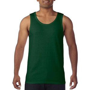 Vêtements pour hommes grande taille débardeurs musculation maillots d'entraînement sans manches coton respirant col rond été débardeurs pour hommes - Product Image 5
