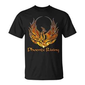 Camiseta promocional Cool Phoenix Bird Rising - Product Image 1