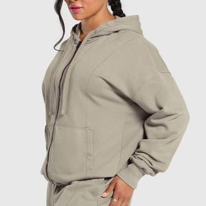 Sudadera con Capucha Personalizada de Hip Hop para Parejas 2026, Nuevo Diseño con Cierre, Suave y Antiarrugas - Product Image 2