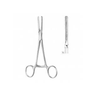 Pinzas para Apósito Uterino Maier Gross de 18 cm y 20 cm, Rectas y Curvas, de Acero Inoxidable Alemán, por SurgiRight Instruments - Product Image 3