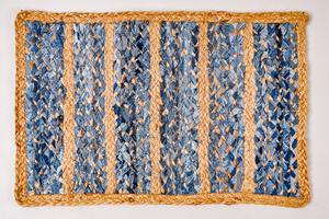 Set de table en tissu denim de jute tressé 40 x 60 cm, vaisselle écologique, tapis de table pour la salle à manger, vente en gros, export - Product Image 4