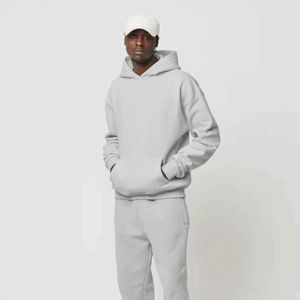 เสื้อฮู้ดปักลายกำมะหยี่สำหรับผู้ชายเสื้อเบสบอลมีฮู้ดสำหรับฤดูหนาวผลิตตามแบบ - Product Image 3