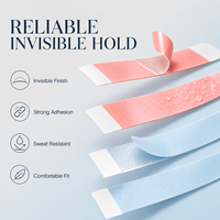 Ruban adhésif double face imperméable et résistant à la transpiration pour perruques, toupets et extensions capillaires – Fournisseur OEM de bandes adhésives pré-découpées à forte tenue