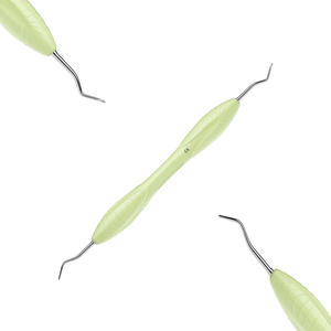 Curettes dentaires manuelles de qualité supérieure en acier inoxydable et silicone Goldman-Fox 3 pour la parodontie - Product Image 1