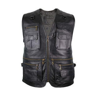 Gilet personnalisé en gros pour garçons gilets gonflés rembourrés avec fonction respirante vêtements d'extérieur en cuir de grande taille pour l'hiver - Product Image 1