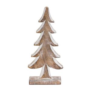 Fabriqué à la main meilleur arbre de Noël en bois festif centre de table saisonnier qui ajoute de la chaleur à votre décor de vacances - Product Image 2