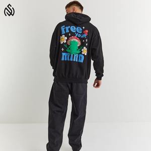 Streetwear Offre Spéciale Puff Impression Hoodies Fabriqué en Tissu Doux de Haute Qualité Puff Impression Hoodies - Product Image 6