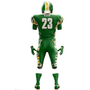 Customized American <b>Football</b> Uniforms High Quality Quick Dry Breathable Set Sublimated Designs Plus Size Options - Product Image 3
