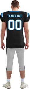 Maillot de football américain personnalisé sublimé, pantalon, manches courtes, respirant, taille plus, logo brodé au dos pour adultes - Product Image 3