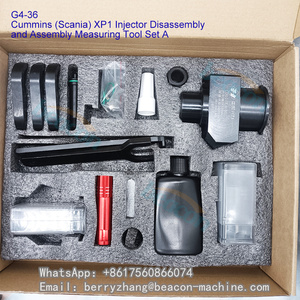 Juego de herramientas de medición de desmontaje y montaje de inyector Diesel Common Rail para Cummins <span class=keywords><strong>Scania</strong></span> XPI - Product Image 2