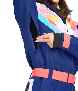 Traje de Esquí de Invierno, Ropa de Nieve Impermeable, Chaqueta y Pantalones de Snowboard Cortavientos, Traje de Snowboard para Mujer - Product Image 2