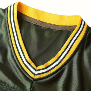 Maillot de football uniforme de haute qualité avec design appliqué Maillot de football personnalisé Nouveau modèle Maillot de sport personnalisé avec nom de l'équipe pour hommes - Product Image 4