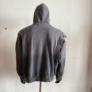 Sudadera con Capucha Extra Grande de Invierno para Hombre, 100% Algodón, Bordado, Impresión Puff de Alta Calidad, 400 GSM, Personalizada HSI - Product Image 6