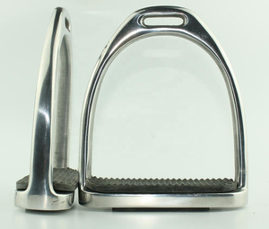 Cómodos estribos para montar a caballo, equipo ligero y duradero para jinetes ecuestres - Product Image 4