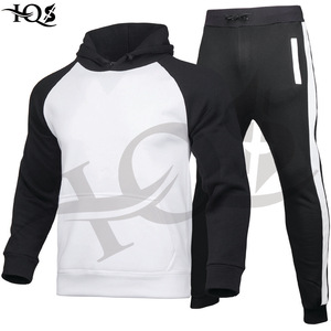 เซ็ตเสื้อสเวตเตอร์มีฮู้ด2แผงแนวสปอร์ตของผู้ชายสีพื้นพร้อมโลโก้ด้านหน้าถักดีไซน์แบบลำลองสำหรับฤดูหนาว - Product Image 5