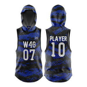 Conjuntos de camisetas de fútbol de poliéster transpirable 7on7 7V7 hechos a medida Tallas grandes Antibacteriano Personalización completa Logotipo frontal Sin tarifa - Product Image 6