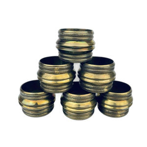 Handmade Unique Style Gold Square MOP Design Napkin Ring Royal Gold Metal Decorative <b>Accessories</b> - Product Image 6