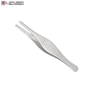 FERRIS SMITH Tejido quirúrgico Agarrar Hemostasia Instrumentos médicos 1x2 Fórceps de dientes Estándar de seguridad manual-Precio al por mayor - Product Image 1