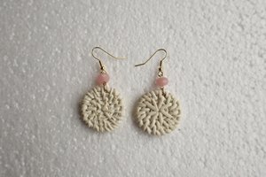 Pendientes de ratán únicos accesorios de moda de alta calidad para mujer ratán 100% - Product Image 5