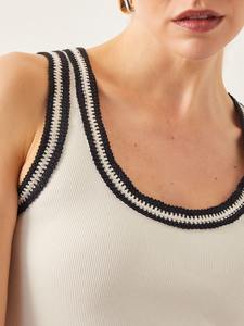 Ropa deportiva informal de punto para mujer, camiseta sin mangas de secado rápido para salir a la puerta, ropa deportiva cómoda, camiseta sin mangas para mujer - Product Image 3