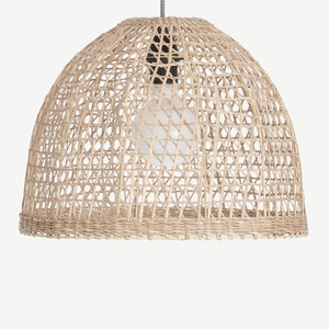 โคมไฟแขวนทำจากหญ้าทะเลสานด้วยมือโคมไฟระย้าฟางสำหรับตกแต่งภายใน - Product Image 2