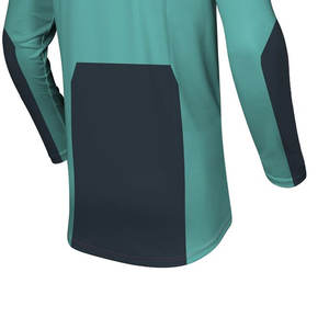 Liso en blanco transpirable ropa deportiva carreras motocicleta Motocross Jersey 2025 su logotipo mejor calidad hecho a medida - Product Image 6