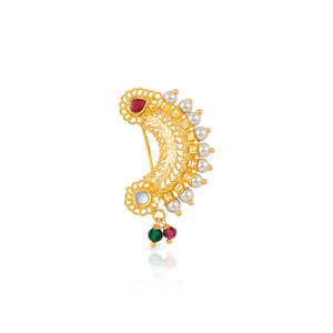 มาดวี โกลด์ นาธ สำหรับผู้หญิง - เครื่องประดับสะสมทางวัฒนธรรม - Product Image 3