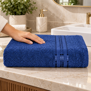 ผ้าขนหนูอาบน้ำ Maison Charlo Daily 100% ผ้าฝ้าย ขนาด 65x125 ซม. 260 GSM น้ำหนักเบา ซึมซับน้ำได้ดีเยี่ยม ผ้าขนหนูสำหรับใช้ในห้องน้ำทุกวัน แบรนด์ส่วนตัว - Product Image 4