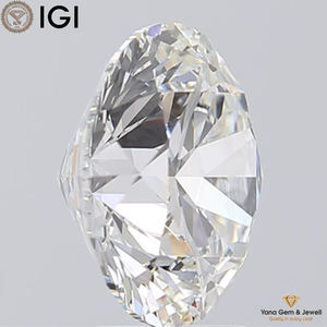 Grace & Fire 5.00 Carat CVD Lab Grown Diamond Round Cut G Color VS1 Clarity 11.02 MM IGI Certified Ideal for Bespoke Jewelry - Product Image 3