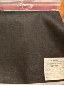 Classique 58 pouces respirant coton chemise tissu peigné tissé Technique Dobby teint pour garçons filles vêtements de sport 58 pouces largeur classique - Product Image 2