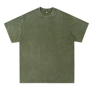 T-shirt surdimensionné lourd noir de haute qualité à bon prix pour hommes t-shirt sur mesure pour hommes - Product Image 4