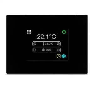 Aire Acondicionado Split de Pared Inteligente Galletti EVO-2-TOUCH-Y-EYE2TK con Control Remoto WiFi para Uso Doméstico Compatible - Product Image 1