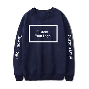 Calidad Premium 2026 profesional de alta calidad logotipo personalizado impresión peso ligero hombres manga larga sudadera - Product Image 4