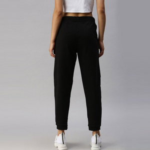 กางเกงโยคะเอวสูงสำหรับผู้ชาย ทรงสลิม แห้งเร็ว ระบายอากาศได้ดี ผ้าฝ้าย มีกระเป๋า ทรงหลวม สวมใส่สบาย ด้านหน้าเรียบ ลำลอง - Product Image 3