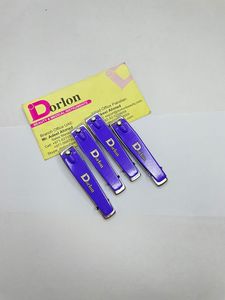 Ensemble de coupe-ongles professionnel à large ouverture de mâchoire avec revêtement en poudre violet de qualité durable ongles pointus en acier inoxydable avec logo personnalisé - Product Image 3