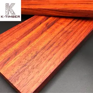 Padauk压力木材来自非洲供应商硬木原材料天然木材建筑平板家具价格优惠