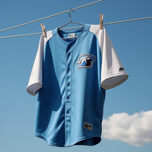 Camiseta de Béisbol con Botones, de Secado Rápido, Ligera y Suave, Camiseta Deportiva de Manga Corta, Camiseta de Entrenamiento de Béisbol Unisex - Product Image 3