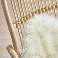 Fauteuil de détente en rotin naturel pour salon, hôtel, appartement, villa - Mobilier d'extérieur écologique au design moderne