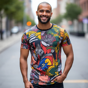 High Quality Custom Printing <b>Women's</b> Short Sleeve T Shirt Graphic Print Distressed Crop <b>Top</b> <b>for</b> <b>Women</b> - Product Image 4