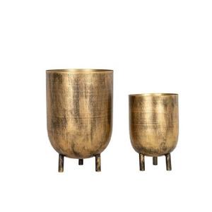 Vente chaude Planteur Pots Design Classique En Métal En Aluminium Taille Personnalisée Forme Couleur Utilisations Dans La Décoration De La Maison Et Jardin Ware - Product Image 3