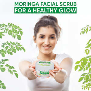 OEM <b>Moringa</b> Face Scrub Anti-Aging, Brightening & Pore-Cleansing Herbal Skincare - Product Image 5