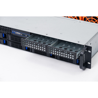 Casing Server Rak 2U Berkualitas Tinggi Kustom, Enklosur Komputer Rak Industri, Kabinet Logam Lembaran, Casing Rak Mount