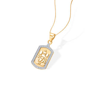 จินตะมานี กัญชา จี้พระพุทธรูปสีเหลืองทองสำหรับทุกเพศ - Product Image 4