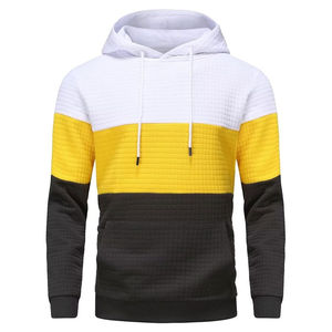 เสื้อฮู้ดและชุดวอร์มกันยับแบบถักสั่งทำพิเศษสำหรับผู้ชาย สีเขียว ชุดเสื้อฮู้ดและกางเกงวอร์ม - Product Image 1