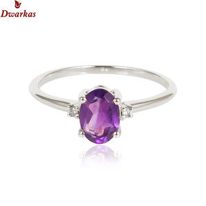 Anillo de piedras preciosas de peridoto natural de Plata de Ley 925 chapado en oro de alta calidad, stock listo al por mayor - Product Image 5