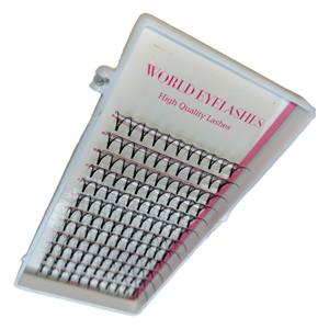 2023 Top Choice High 7D Wispy Mink Spike Lash Fan 12 lignes 0.07mm Volume New Cluster Premade Extensions de cils individuels - Product Image 5