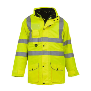 Chaqueta de bombardero de ropa de trabajo ligera y transpirable para hombre, uniforme Industrial de primavera para exteriores, abrigo de seguridad Protector con capucha - Product Image 2